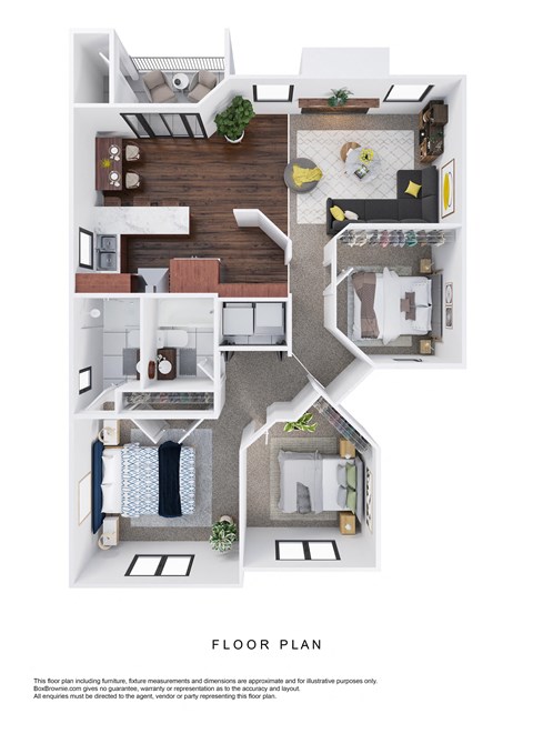 Fir Grove_3x2 Floor Plan